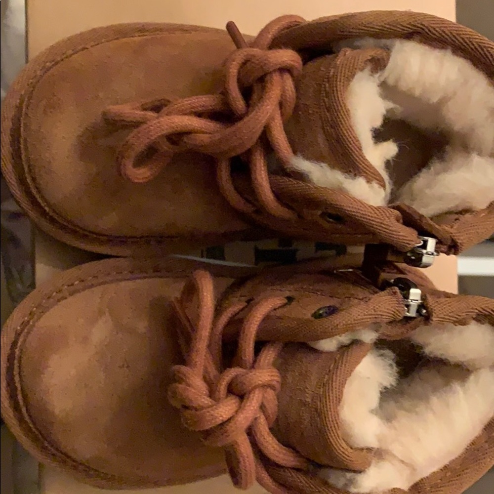 UGG Kids Boots in Brown with Cream Lining